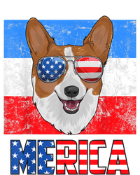 Corgi Dog Patriotic USA 4th Of July American Flag Merica T-Shirt