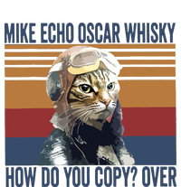 Cat Pilot Mike Echo Oscar Whisky How Do You Copy Zip Tote Bag