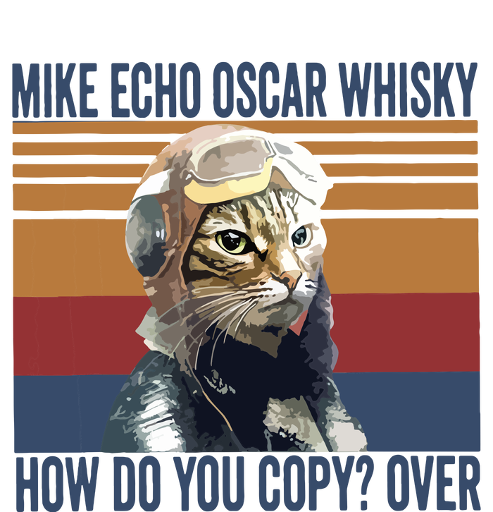 Cat Pilot Mike Echo Oscar Whisky How Do You Copy Zip Tote Bag