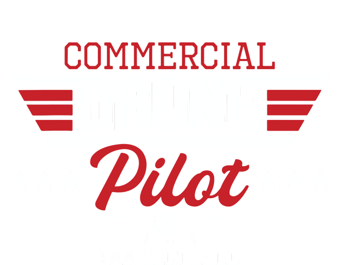 Commercial Drone Pilot Aviator Quadcopter FAA Certified Women's T-Shirt