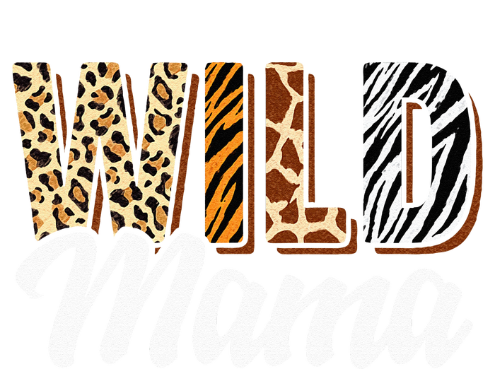 Wild Mama Zoo Born Two Be Wild Bday Safari Jungle Animal T-Shirt