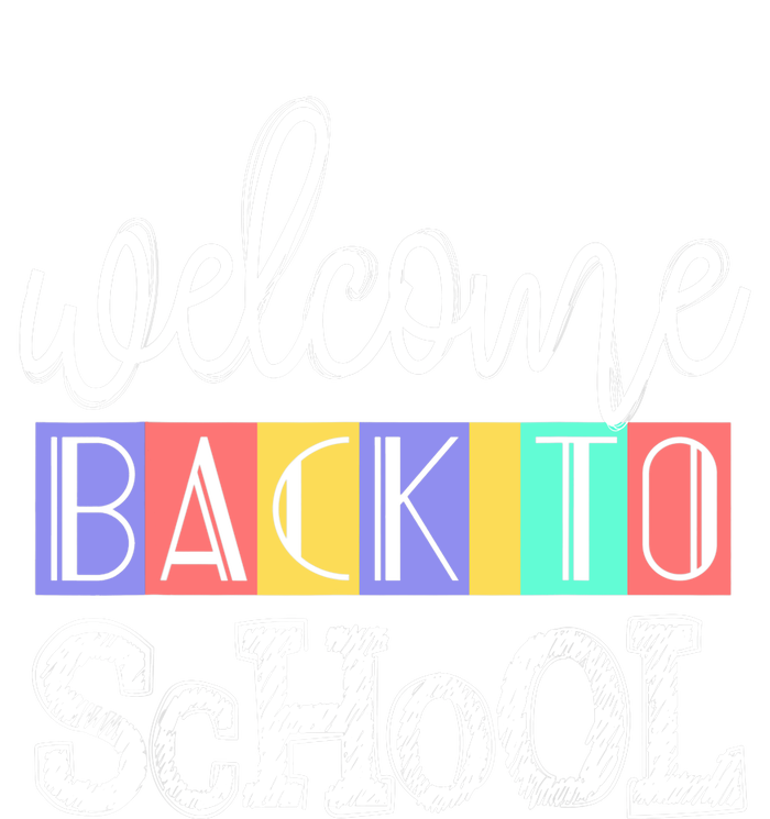 Welcome Back To School First Day of School Teachers Gifts Womens Funnel Neck Pullover Hood