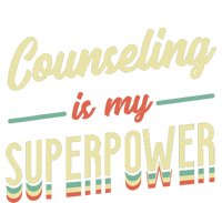 Counseling Is My Superpower School Counselor 7-Panel Snapback Hat