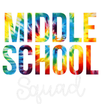 Middle School Squad Tie Dye Appreciation Day Back To School T-Shirt