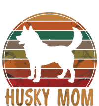 Retro Husky Mom Gift Dog Mother Pet Siberian Huskies Mama Women's T-Shirt