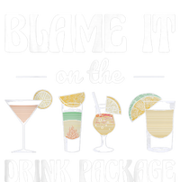 Blame It On The Drink Package Humor Funny Cruise T-Shirt