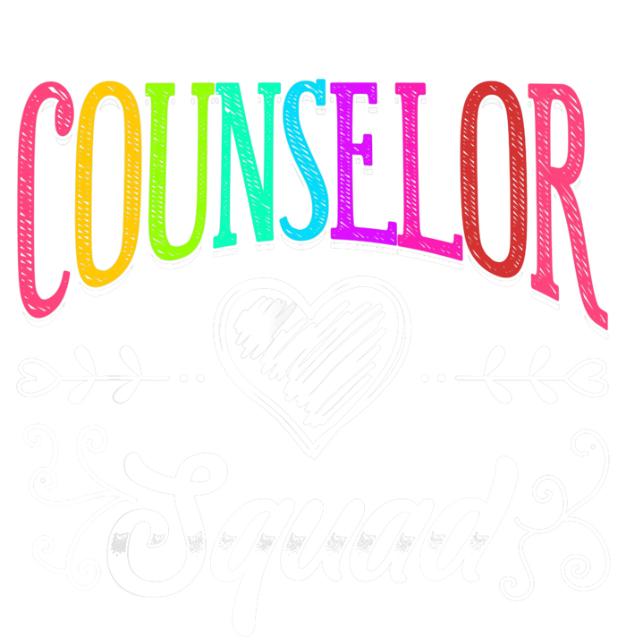 Counselor Squad Teacher Back To School Flat Bill Trucker Hat