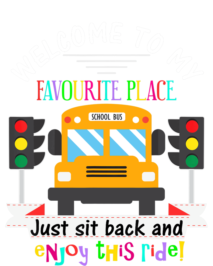 Favourite Place Funny School Bus Driver Back To School Tank Top