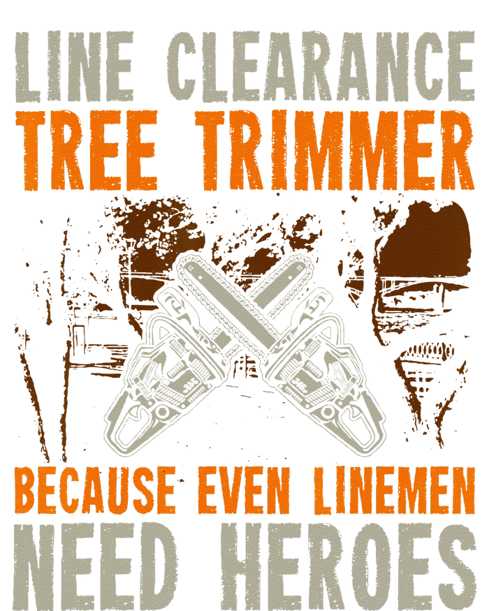 Line Clearance Tree Trimmer Arborist 7-Panel Snapback Hat