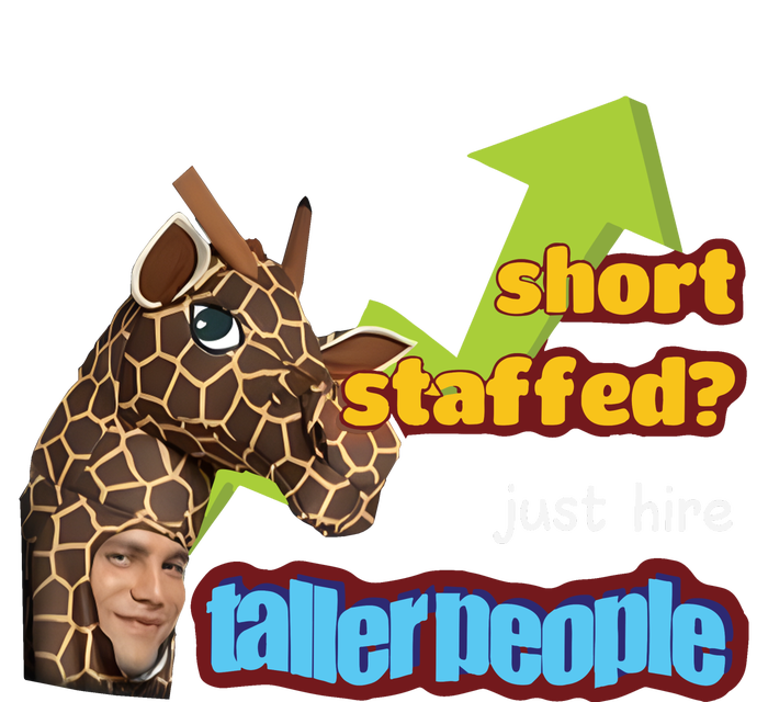 Short Staffed Just Hire Taller People Meme T-Shirt