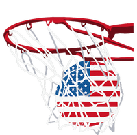 4th Of July American Patriotic Basketball Independence Day US Flag Gift Drawstring Bag