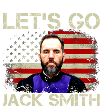 Lets Go Jack Smith For President USA Flag Coaster