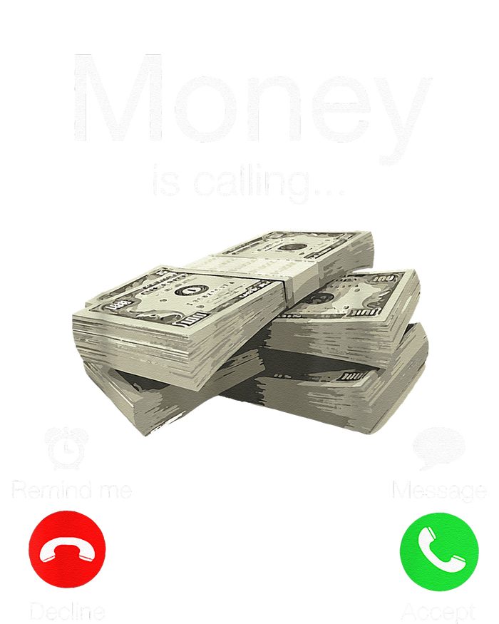 Money Is Calling Cash Funny Business Hustler PosiCharge Competitor Tank