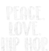 Peace Love Hip Hop HipHop Dancer Breakdance Breakdancing Valucap Bio-Washed Visor