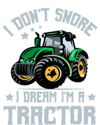 Farming Farmer Tee I Don't Snore I Dream I'm A Tractor Performance Long Sleeve Polo