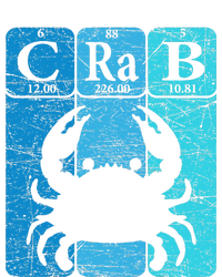 Crab Periodic Table Elements Seafood Crabbing Retro Crabber PosiCharge Competitor Tank