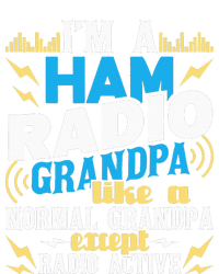 I'm A Ham Radio Grandpa Ham Radio Amateur Radio Operator Metallic Star Ornament