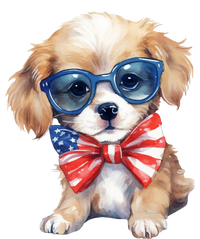 4th Of July Cute Dog Lover Button