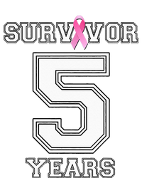 5 Years Breast Cancer Survivor Gifts For  Pink Ribbon Premium Hoodie