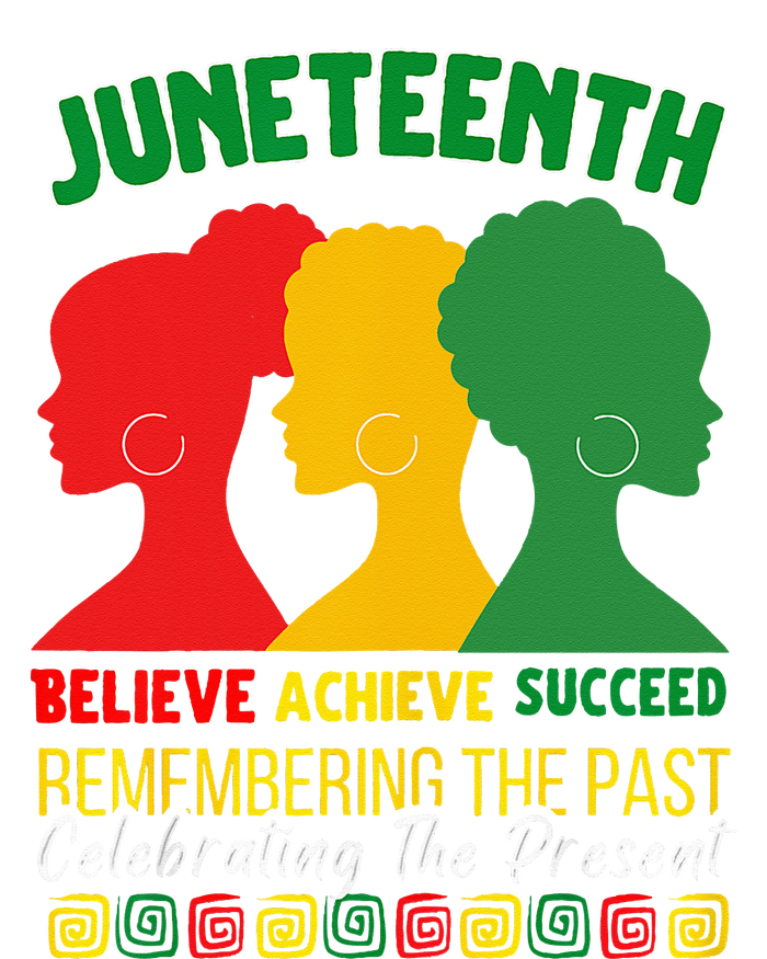 Juneteenth Is My Independence Day believe achieve succeed T-Shirt