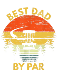 Vintage Best Dad By Par Disc Golf Fathers Day Gift T-Shirt