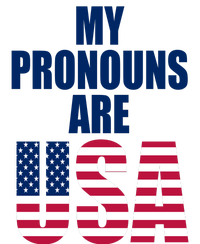 My Pronouns Are USA Patriotic 25L Jumbo Tote