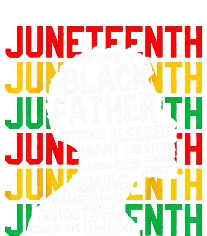 Juneteenth Proud Black Fathers Day Black History African T-Shirt