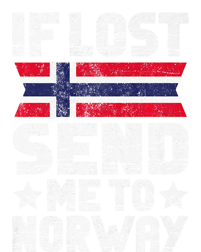 Norwegian If Lost Send Me To Norway  T-Shirt