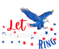 Let Freedom Ring Bald Eagle Patriotic Independence Day  T-Shirt