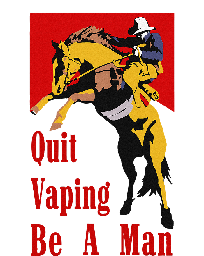 Quit Vaping Be A Man Vintage Retro Quit Vaping Be A Man Pajama Set