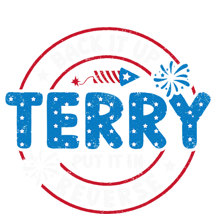 Back It Up Terry Put It In Reverse Funny 4th Of July Mesh Reversible Basketball Jersey Tank