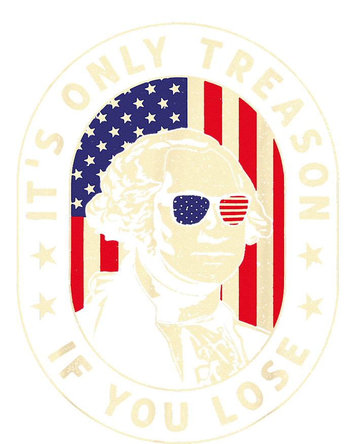 George Washington It's Only Treason If You Lose 4th Of July Canvas