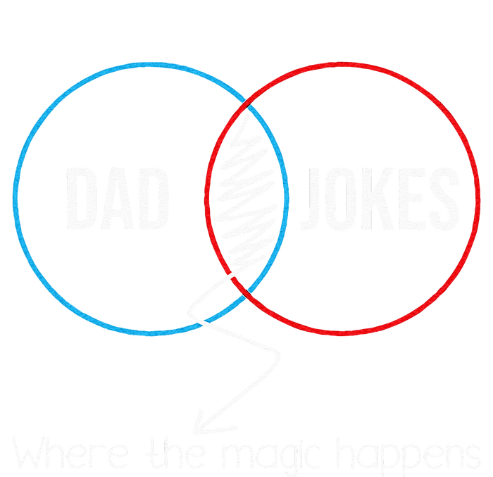 Dad Jokes Where The Magic Happens Funny Father Daddy T-Shirt