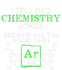 I Tell Bad Jokes Argon Funny Chemistry Joke Yupoong Adult 5-Panel Trucker Hat