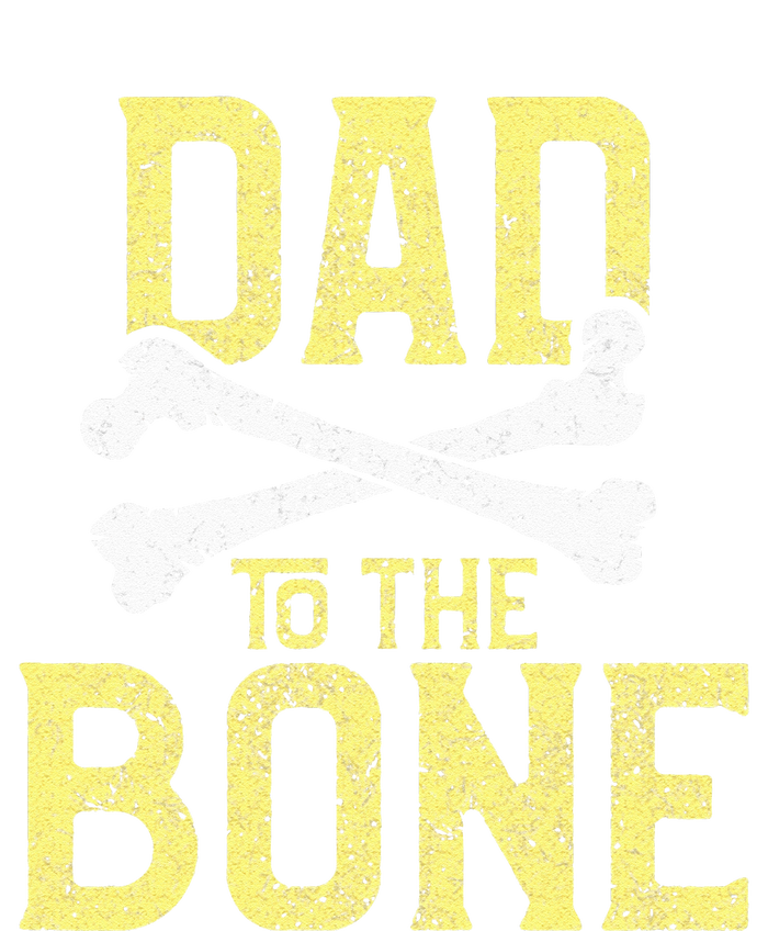 Funny Dad To The Bone Pun Fathers Dad Jokes Women's Racerback Tank