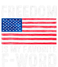 4th Of July Freedom Favorite F Word America Libertarian Conservative USA Hoodie