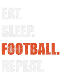 Eat Sleep Football Repeat Women's T-Shirt