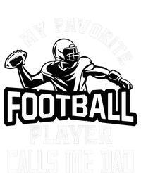 My Favorite Football Player Calls Me Dad American Football Kids Long Sleeve Shirt