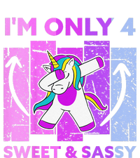 Funny 4th Birthday Unicorn IM ONLY 4 Years Anniversary T-Shirt