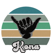 Kona Hawaii HI Retro Shaka Vintage Surfer Surfing Hang Loose T-Shirt