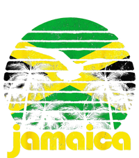 Vintage Retro Jamaica Flag Jamaican 70's 80's Women's Tri-Blend 3/4-Sleeve Raglan Shirt