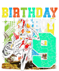 Funny 9 Years Old Birthday Dirt Bike Motorcycle Bday T-Shirt