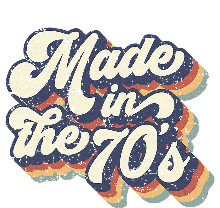 Retro Vintage Made In The 70's 1970s Born Birthday Day Gift T-Shirt