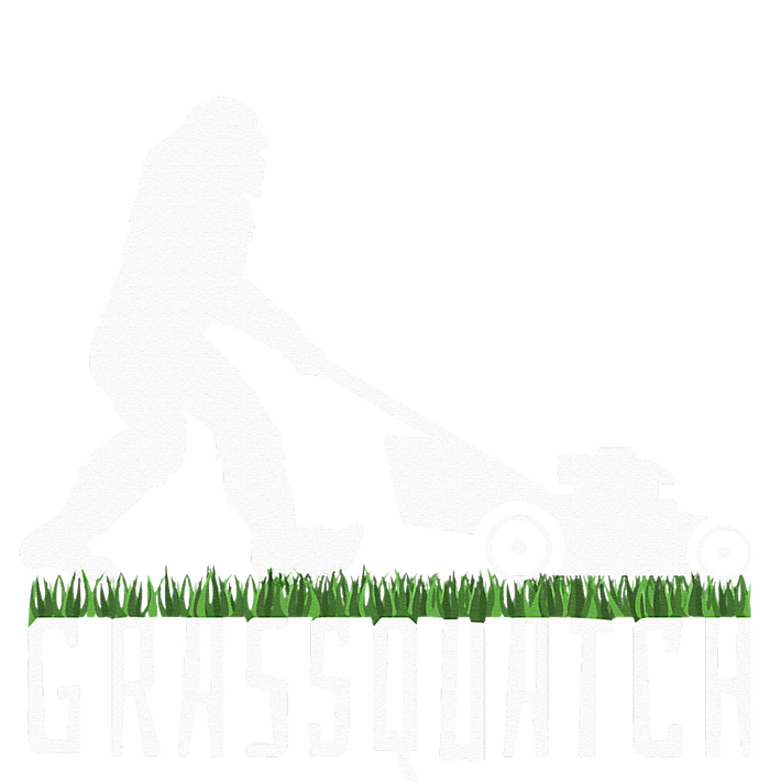 Funny Lawn Mowing Grassquatch Bigfoot Lawn Mower T-Shirt