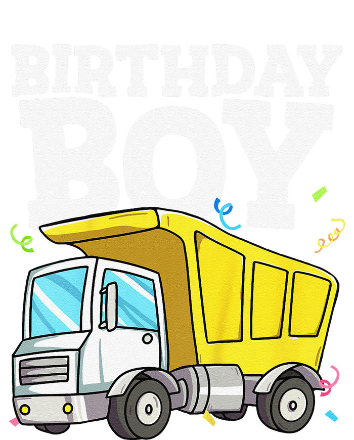 Funny Birthday Construction Truck Theme Party T-Shirt