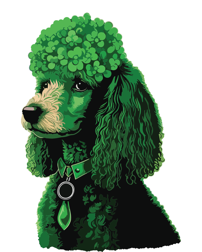 Funny Poodle Dog Miniature Poodle Toy Poodle St Patricks Premium Hoodie