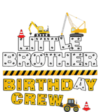 Little Brother Birthday Crew Construction Family Birthday T-Shirt