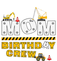 Mom Birthday Crew Construction Family Birthday Party T-Shirt