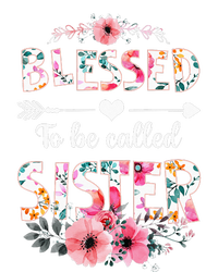 Blessed To Be Called Sister Funny Sister Mothers Day Yupoong Adult 5-Panel Trucker Hat