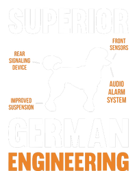 Poodle Dog Gifts Funny Superior German Engineering Women's T-Shirt